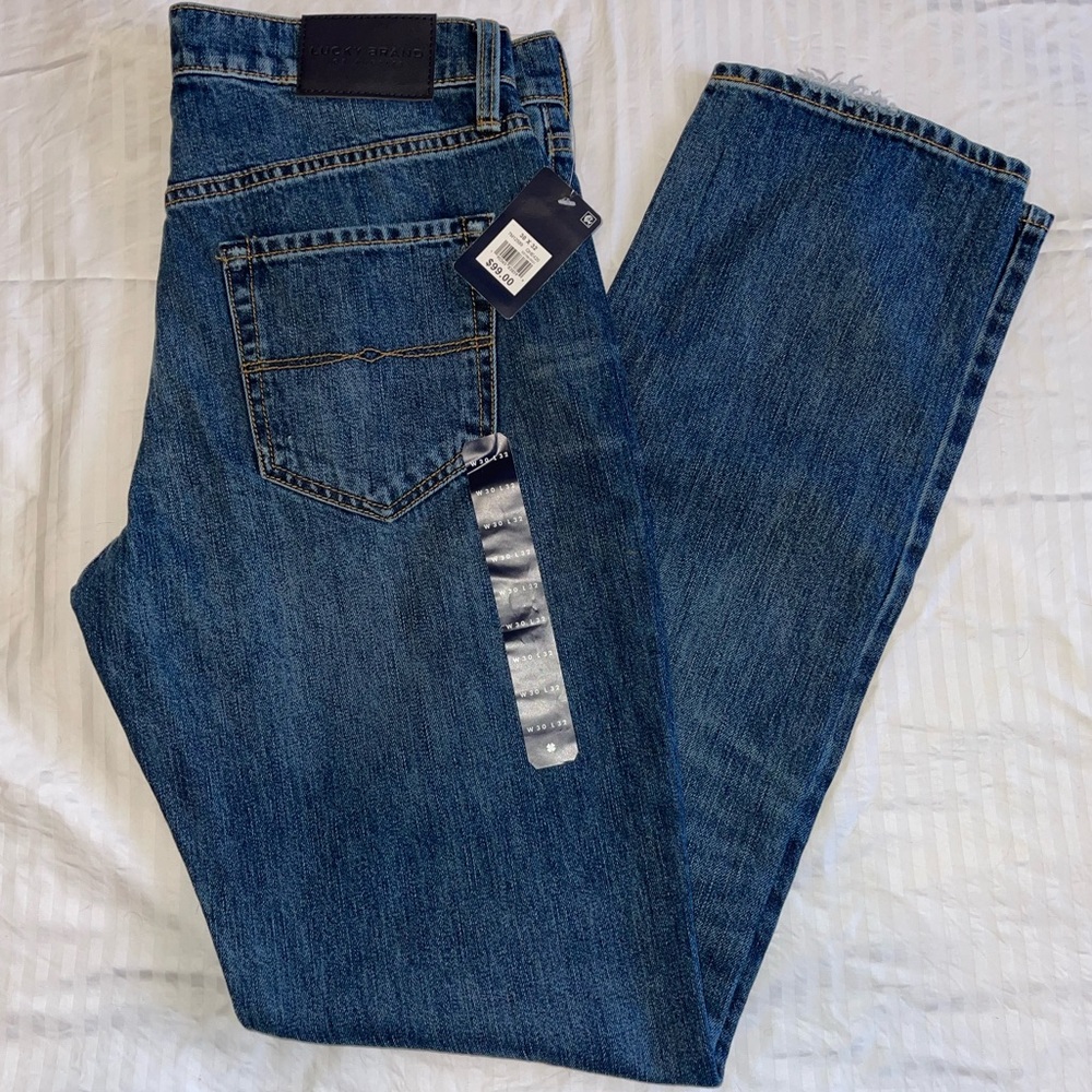 Lucky Brand LA Men’s 121 Slim Straight Jean 30x32